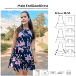 Schnittmuster Main FeelGoodDress Damenkleid– 34-50 - Sewando