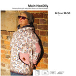 Schnittmuster Main HooDily - Damenpullover mit Biesenoption – 34-50 - Sewando