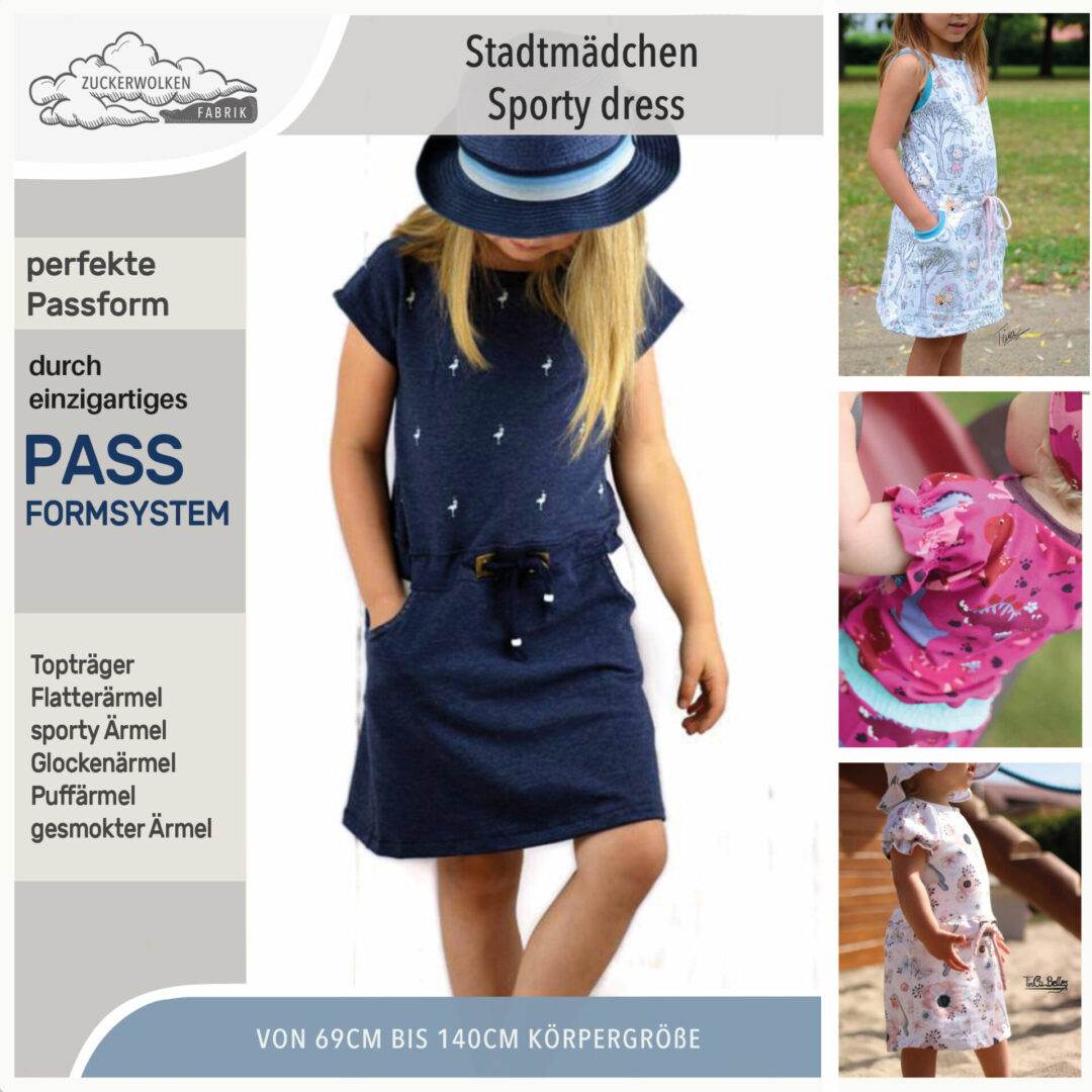 Stadtmädchen Sparpaket 10 Ebooks 74-140 | mit intelligentem Passformsystem - Sewando