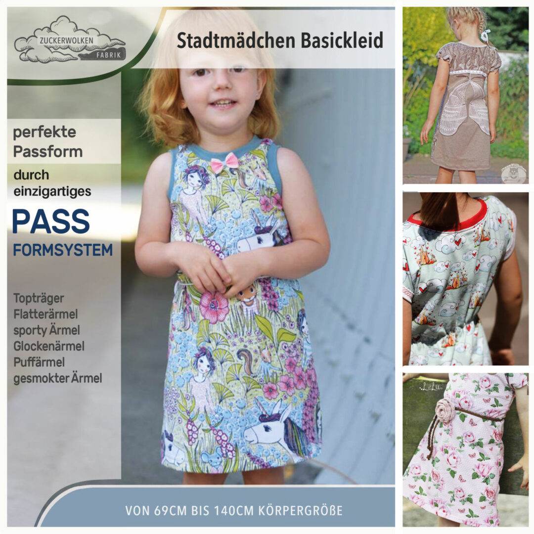 Stadtmädchen Sparpaket 10 Ebooks 74-140 | mit intelligentem Passformsystem - Sewando