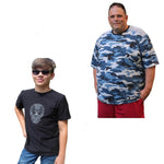 T-Shirt MICHA Kids & Herren Schnittmuster+Nähanleitung Gr. 152 - 8XL | BU 75 - 148 cm : - Sewando