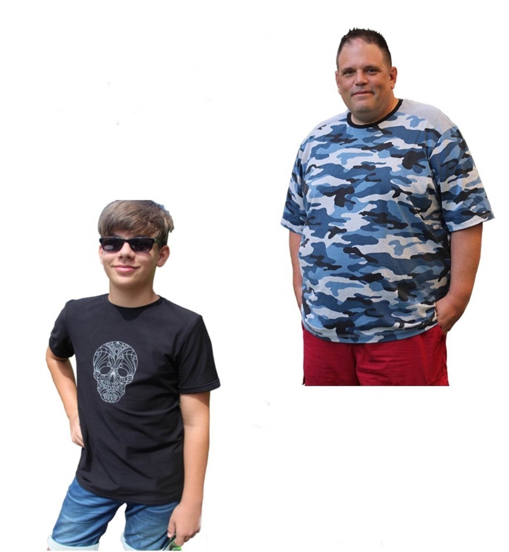 T-Shirt MICHA Kids & Herren Schnittmuster+Nähanleitung Gr. 152 - 8XL | BU 75 - 148 cm : - Sewando