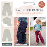 Schnittmuster Mitwachshose "Wideleg Pantz" Gr. 86-164