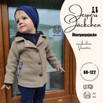 Schnittmuster Jacke Jespers Jäckchen Gr. 68-122 - Sewando