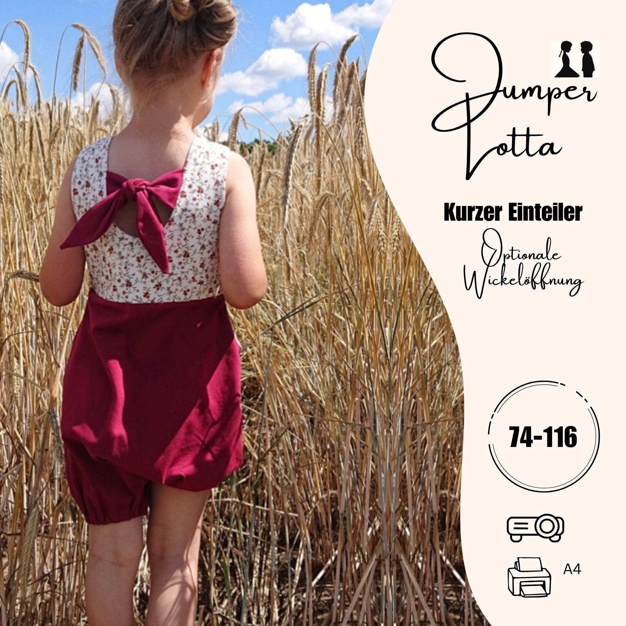 Schnittmuster Jumper Lotta Gr. 74-116 - Sewando