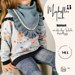 Schnittmuster Freebook Halstuch Michelles Tuch (1-6 Jahre) - Sewando