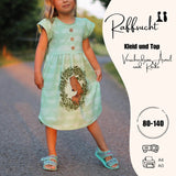 Schnittmuster Kleid / Tunika Raffsucht Gr. 80-140 - Sewando