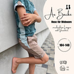 Schnittmuster Hose Au Backe Gr. 104-140 (ohne Windel) - Sewando