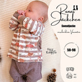 Schnittmuster Runas Jäckchen Collegejacke Gr. 50-98 - Sewando