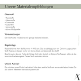 Schnittmuster und Nähanleitung Hose Eukalyptus Gr. 32-50 bzw. 42-60