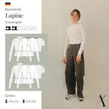 Schnittmuster und Nähanleitung Basisoberteil Lupine für Herren | Größen XXS bis XXL