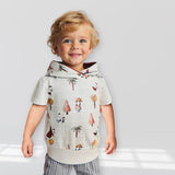 Schnittmuster Kinder Hoodie Ela+Kai Gr. 80-140 - Sewando