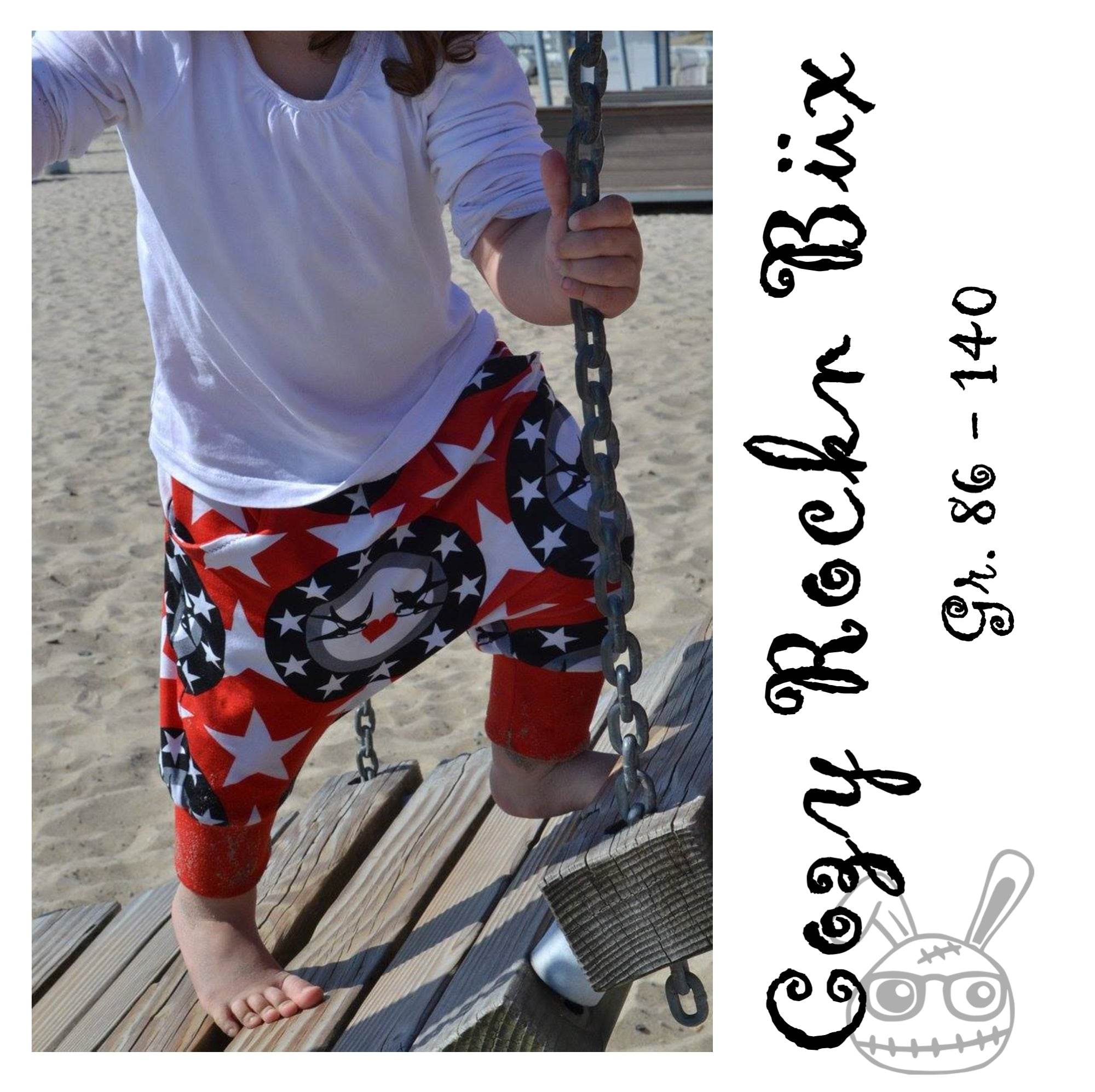 Schnittmuster Cozy ROCKn Büx Hose Kinder Gr. 86-140 - Sewando