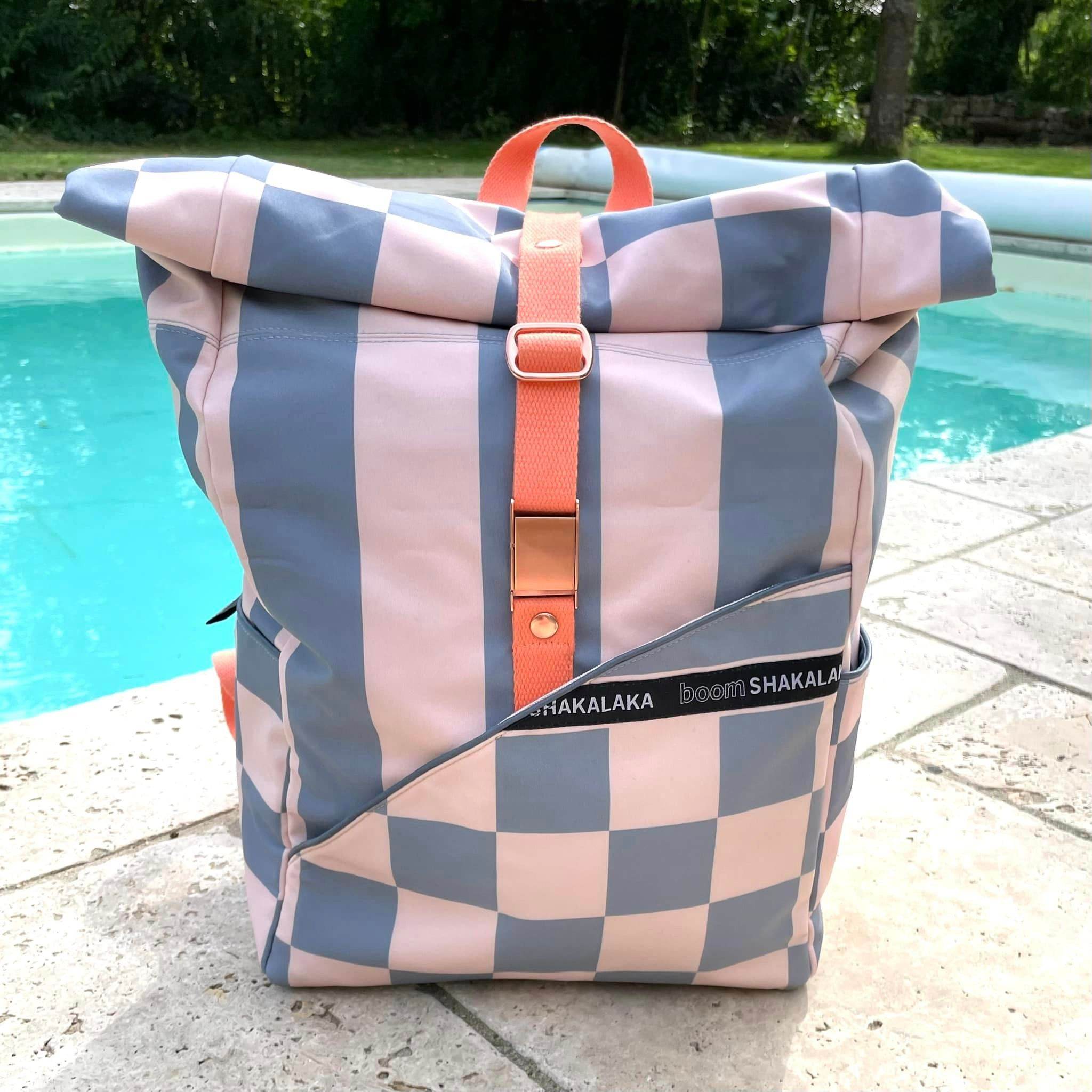 Schnittmuster Rolltop Rucksack Torben Nähanleitung - Sewando