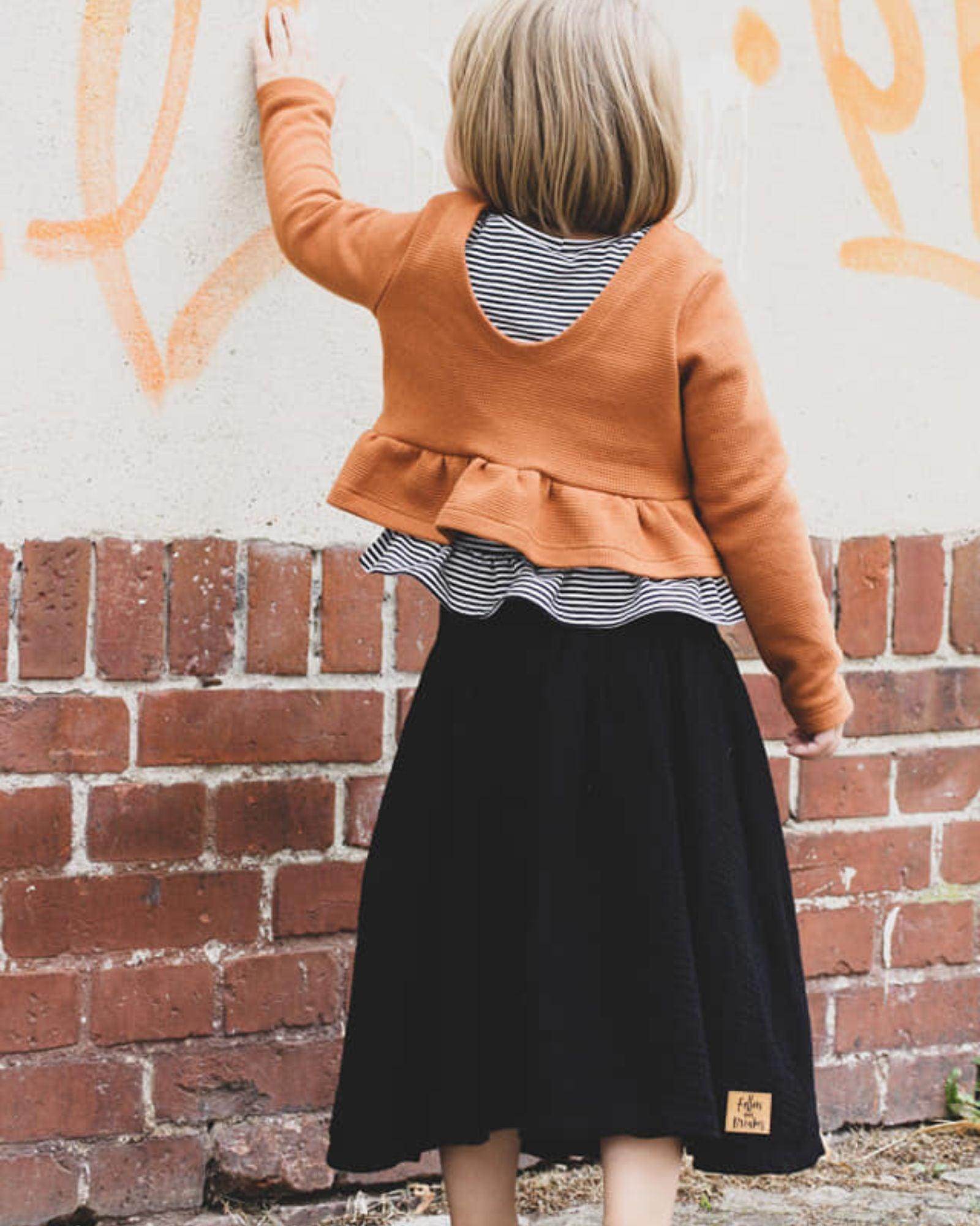Cropped Top Juna Schnittmuster Gr. 74 - 158 - Sewando