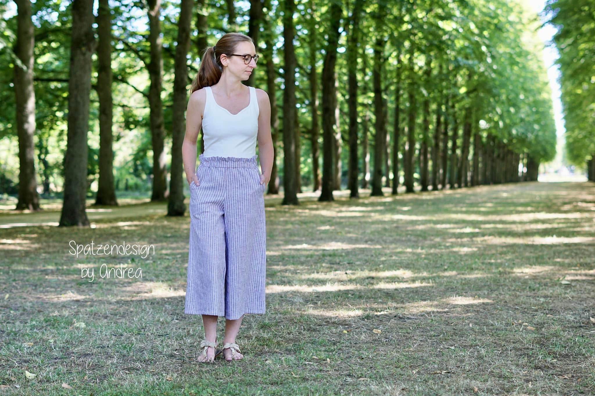 Schnittmuster CL*OVER CULOTTE WOMAN (32-50) - Sewando