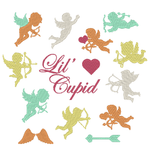 Stickdatei Amor Silhouette Hochzeit Engel Liebe - Sewando