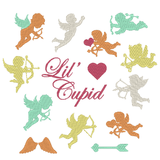 Stickdatei Amor Silhouette Hochzeit Engel Liebe - Sewando