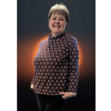 Laura-Curvy – Shirt mit Stehkragen, Schnittmuster in Gr. 38 - 52