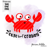 Plotterdatei cute but crabby