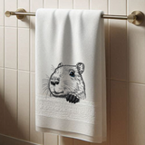 Stickdatei Capybara "Teddy" - realistisch - FÜR HELLE STOFFE