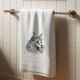 Stickdatei Maine Coon Katze "Bonzo" - realistisch - FÜR HELLE STOFFE