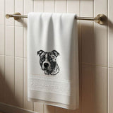 Stickdatei Staffordshire Bull Terrier "Rachel" - realistisch - FÜR HELLE STOFFE