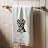 Stickdatei Yorkshire Terrier "Charly"- realistisch - FÜR HELLE STOFFE