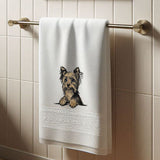 Stickdatei Applikation Yorkshire Terrier "Charly"- realistisch - FÜR HELLE & DUNKLE STOFFE