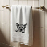 Stickdatei Yorkshire Terrier  "Cindy" - realistisch - Für HELLE STOFFE
