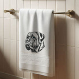 Stickdatei Mastiff "Marta" - realistisch - FÜR HELLE STOFFE