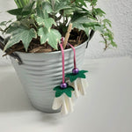 ohBloomi * Freebook - Schnittmuster * Blüte - Taschenbaumler - Schlüsselanhänger - Sewando