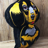 Dackel Stickdatei | Dachshund Embroidery File | ITH Plüschtier Waldi | 16x26 Rahmen | Sofort-Download