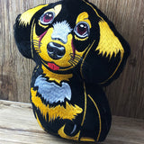 Dackel Stickdatei | Dachshund Embroidery File | ITH Plüschtier Waldi | 16x26 Rahmen | Sofort-Download