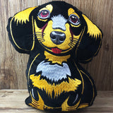 Dackel Stickdatei | Dachshund Embroidery File | ITH Plüschtier Waldi | 16x26 Rahmen | Sofort-Download