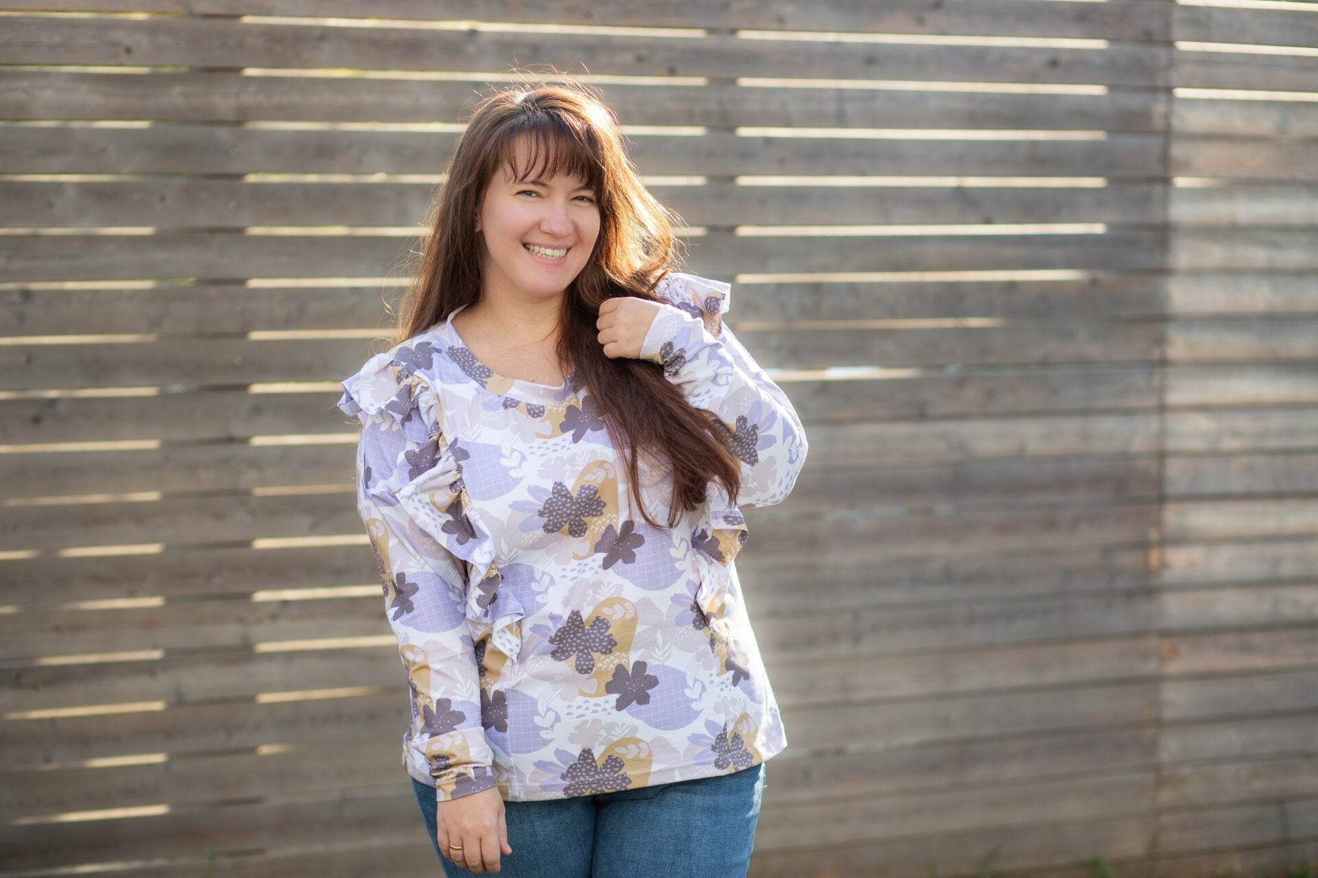 Schnittmuster #BASICSHIRT DAISY WOMAN 32-54 - Sewando