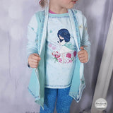 Happy Lysan - Gr 86 - 164 - Shirt mit Cardigan + Mantel Schnittmuster - Sewando
