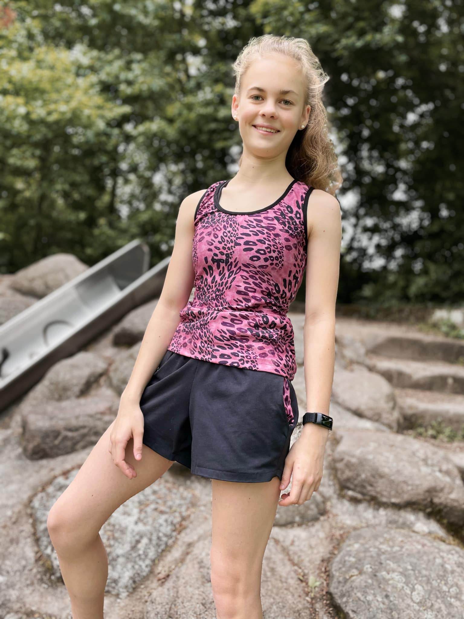 Schnittmuster Lia Racerback Tanktop für Damen Gr. 32-42 - Sewando