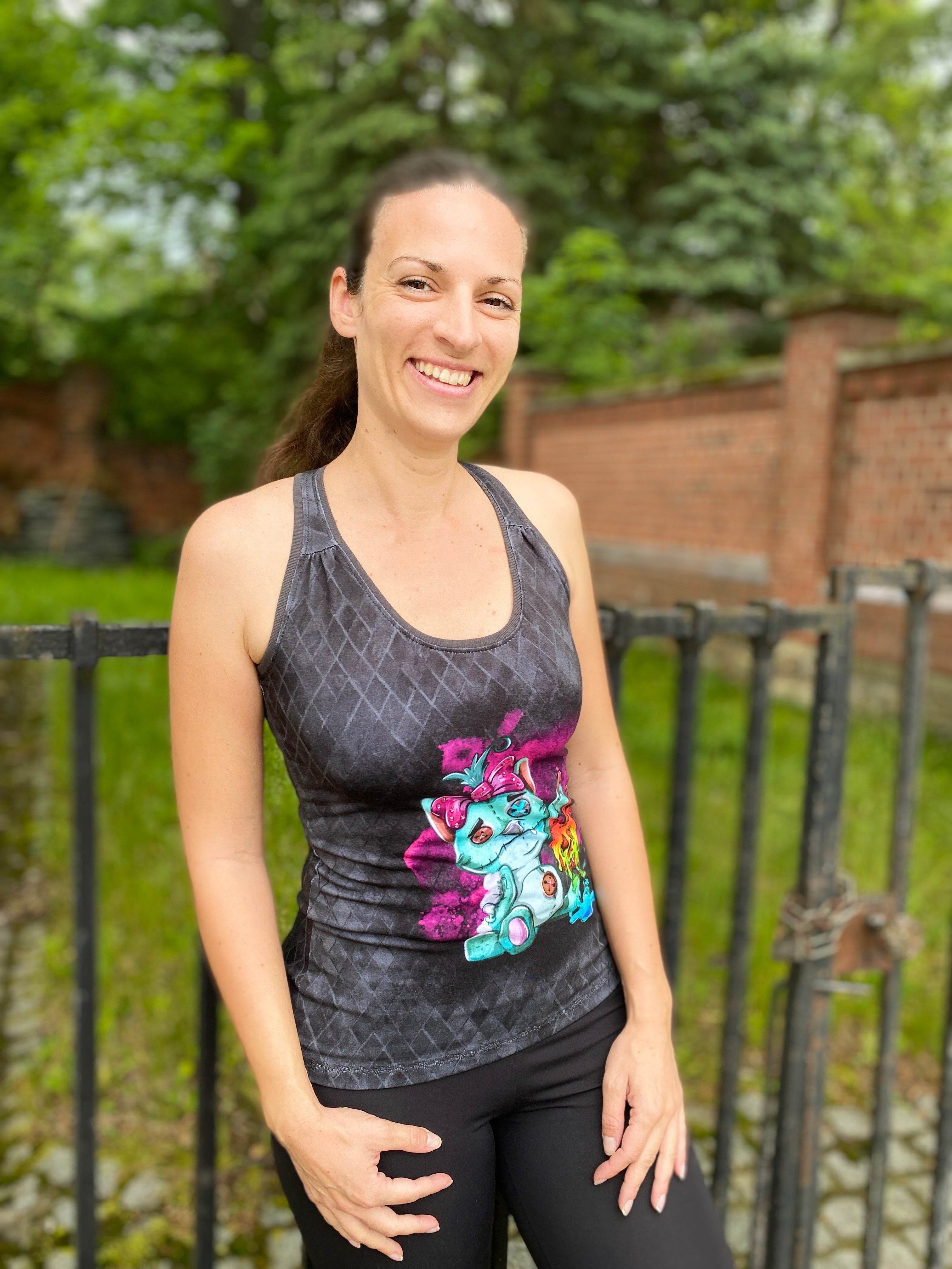 Schnittmuster Racerback Tanktop Top Rebecca Gr. 32-48 - Sewando
