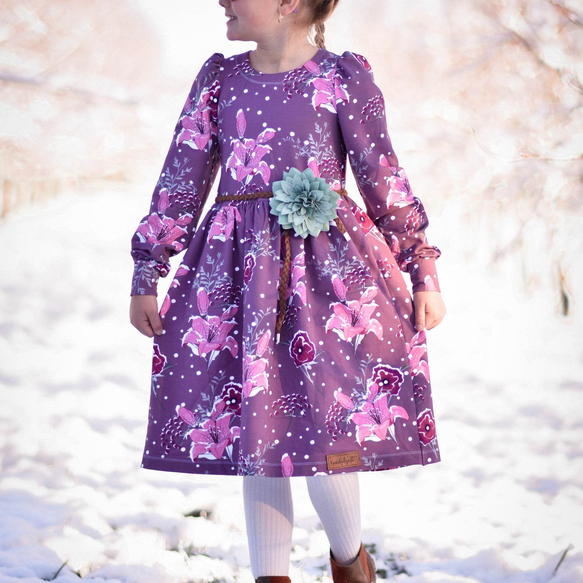 Schnittmuster Drehkleid Zimtstern Größe 74-164 - Sewando