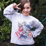 Schnittmuster "OVERSIZED PULLI"Gr. 80 - 164