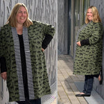CARDIGAN-MANTEL Schnittmuster+Nähanleitung Gr. 42-60 : - Sewando