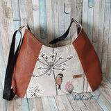 Schnittmuster Tasche DARIA in 2 Grössen: 46x34x8cm / 32x24x5.5cm