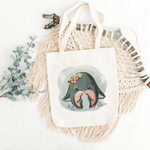 Pinguinmama mit Baby Stickdatei – liebevolles Motiv für Geschenke & Kinderzimmer - Sewando