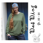 Schnittmuster Das Ding Pullover Gr. 32 - 50 - Sewando