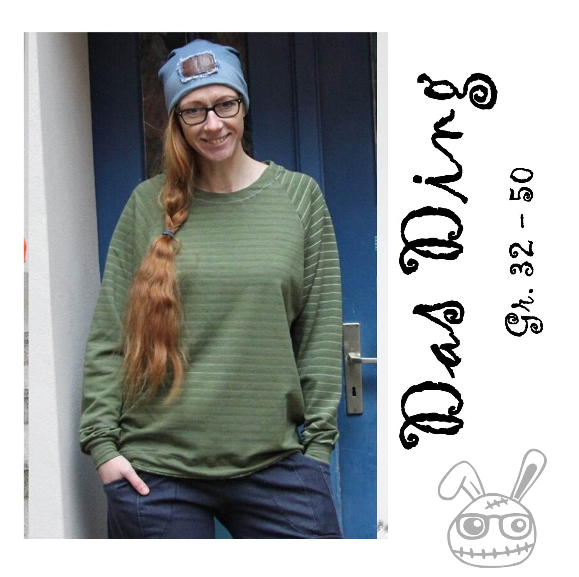 Schnittmuster Das Ding Pullover Gr. 32 - 50 - Sewando