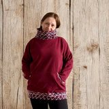 Schnittmuster Oversized Hoodie Weites Winter Meer Damen