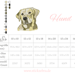 Hund Stickdatei – treuer Blick fürs Herz und deine Stickmaschine - Sewando