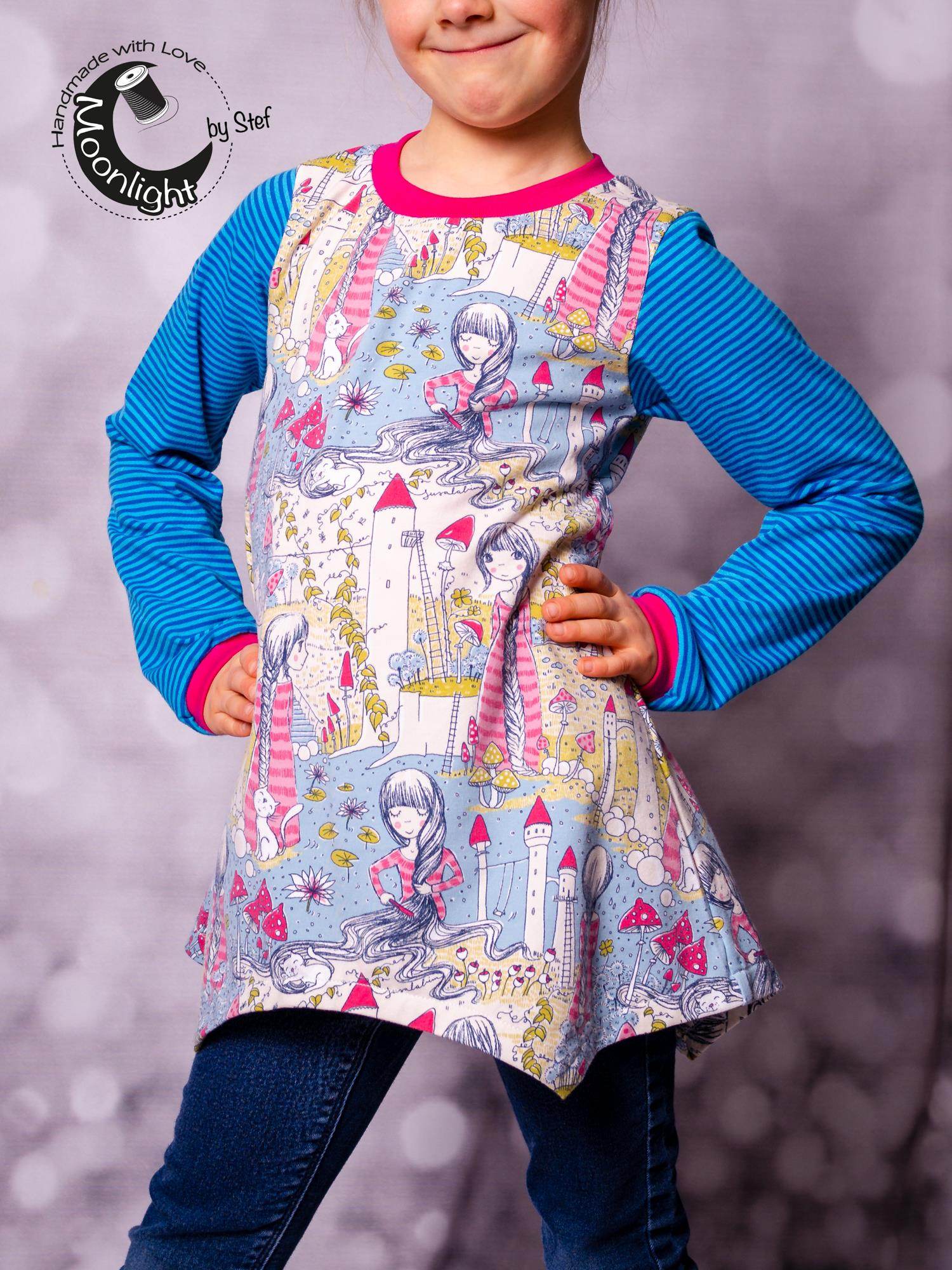 Happy Zipfelchen Gr. 86-164 Shirt + Tunika + Little Zipfelchen Schnittmuster - Sewando