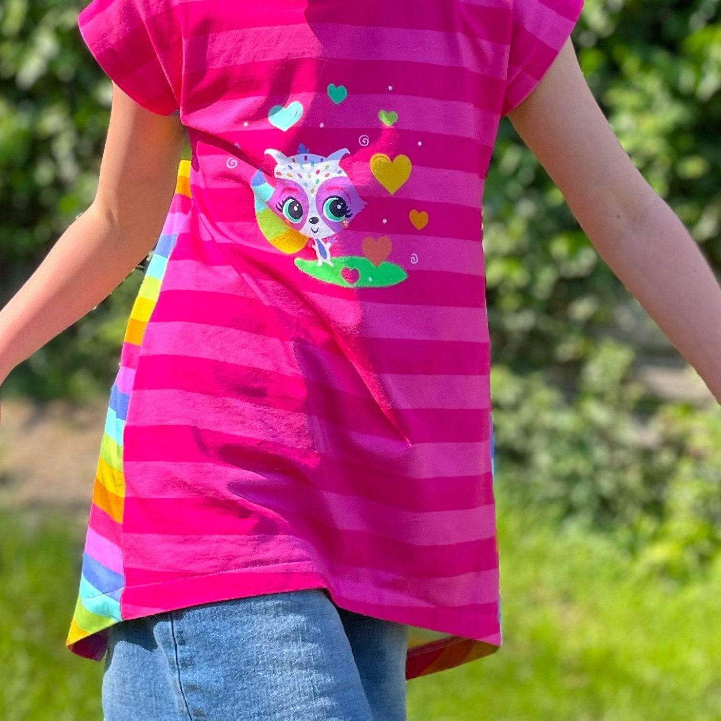 Happy Rike - Gr 86-164 - T-Shirt mit tollen Rücken Schnittmuster - Sewando